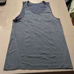 Lululemon navy blue tank top mens small